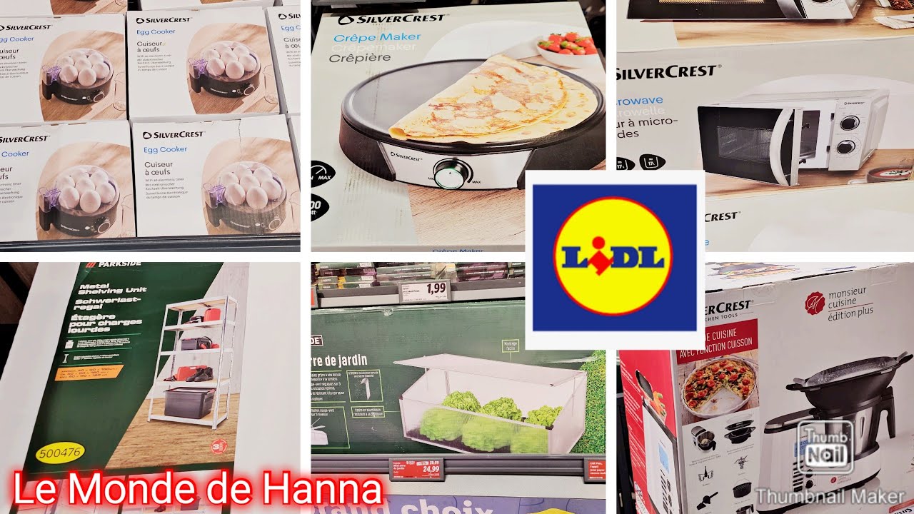 LIDL FRANCE ARRIVAGE 22-01 NOUVEAUTÉS 