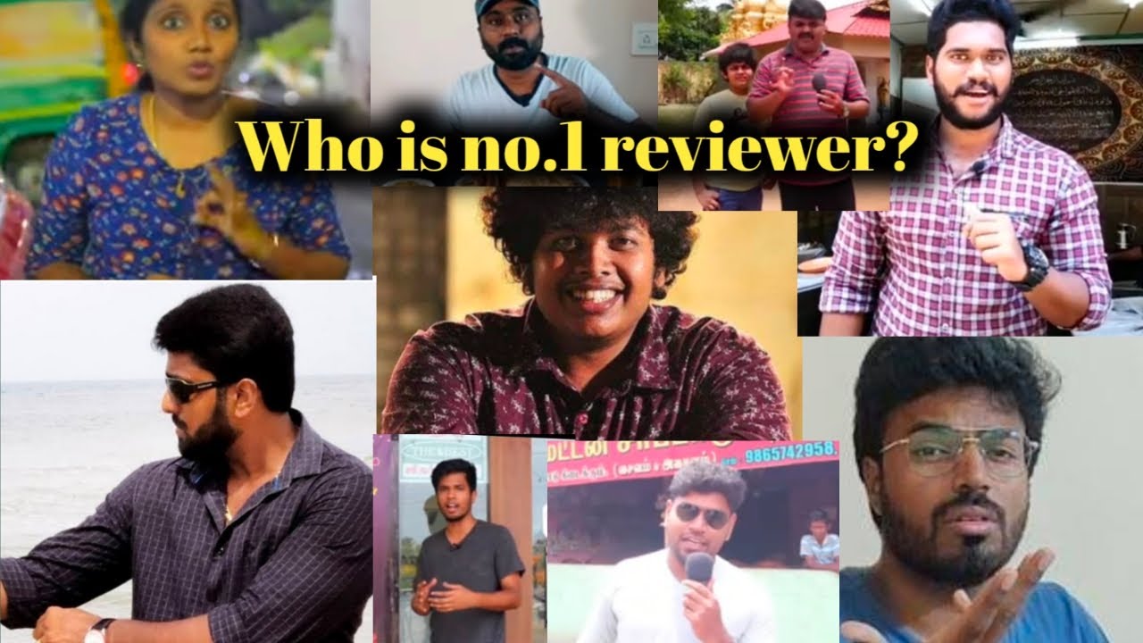 Top 10 Tamil Food Reviewers in YouTube Channels |  Irfan's View | Dan JR Vlogs | MOP | Ram Kannan