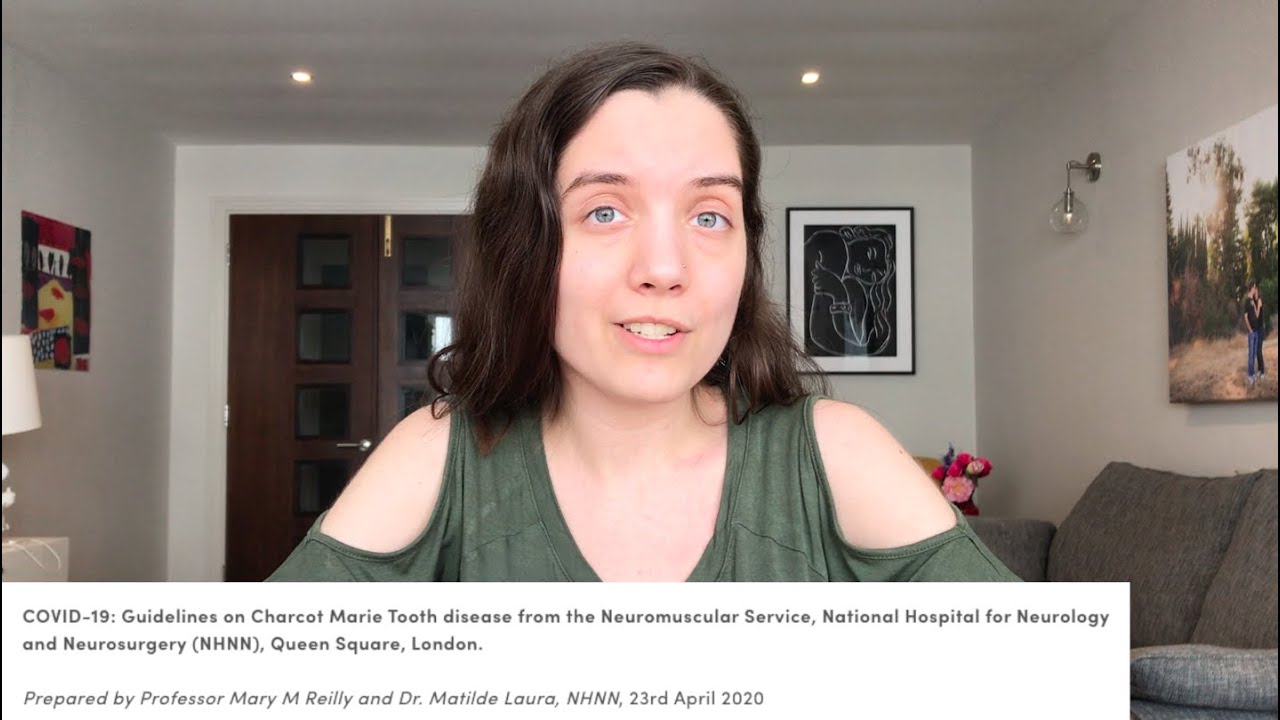 Covid-19 Info for Charcot-Marie-Tooth patients from the UK's NHS