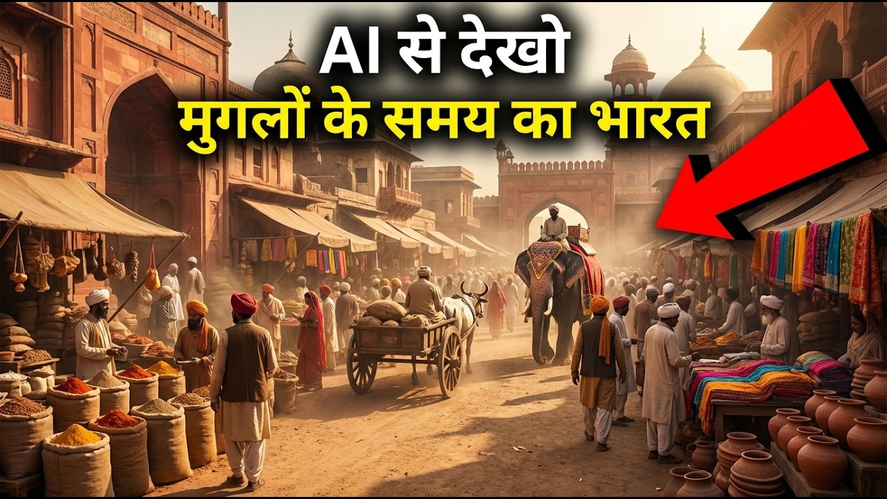 मुगलों के समय का भारत कैसा था? | India During the Mughal Era (AI Reconstruction)