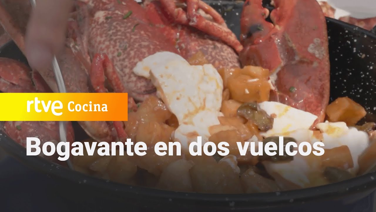 Plato en dos vuelcos: Bogavante y huevos con patatas - Aquí la Tierra | RTVE Cocina