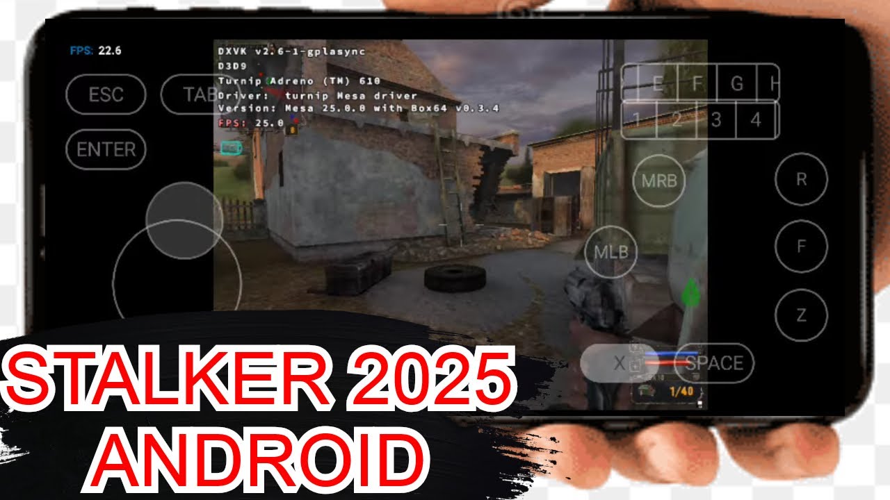Stalker - на телефон , полная игра скачать . Через эмулятор windows - winlator 10.1