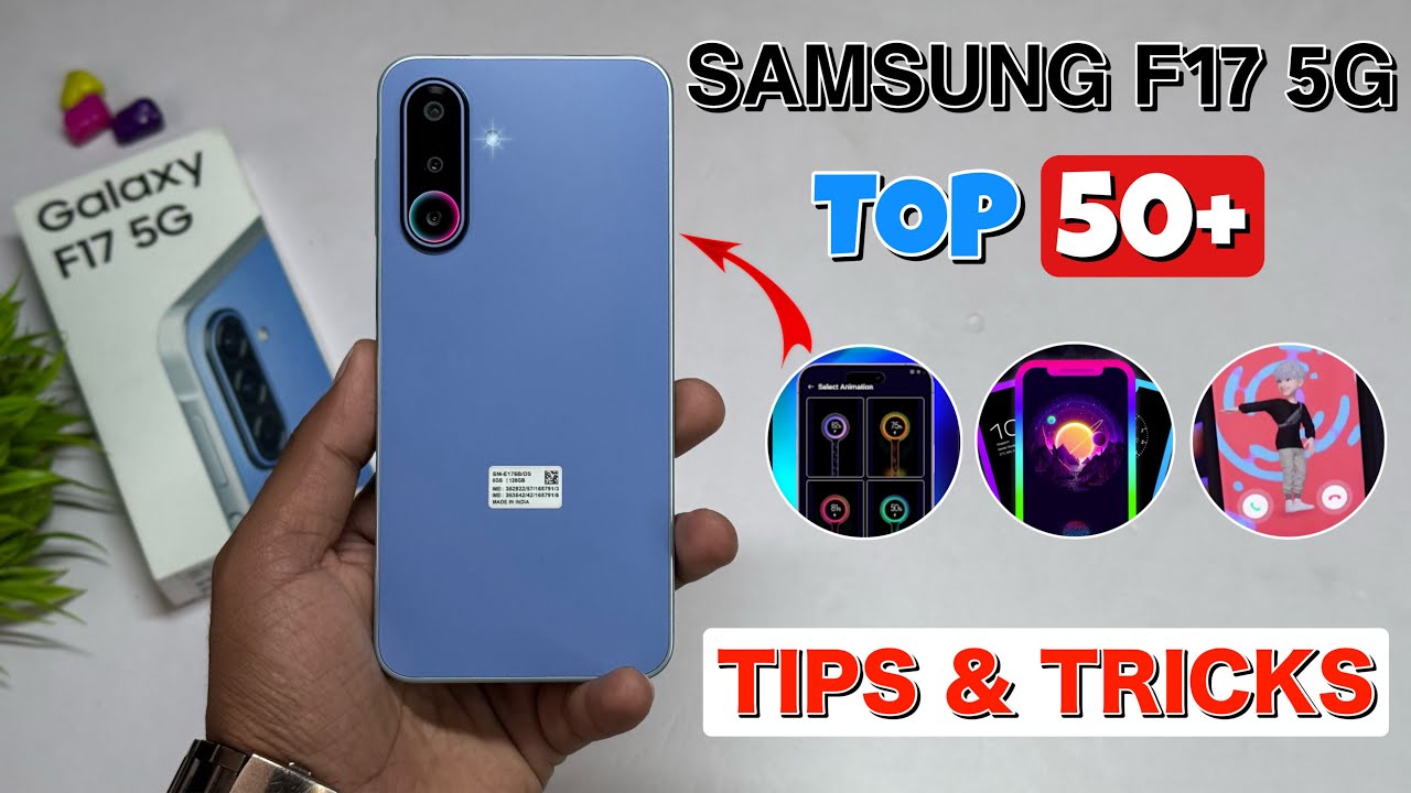 Samsung Galaxy F17 5G Top 50+ Tips And Tricks | Samsung F17 Hidden Features | Samsung galaxy F17 5G
