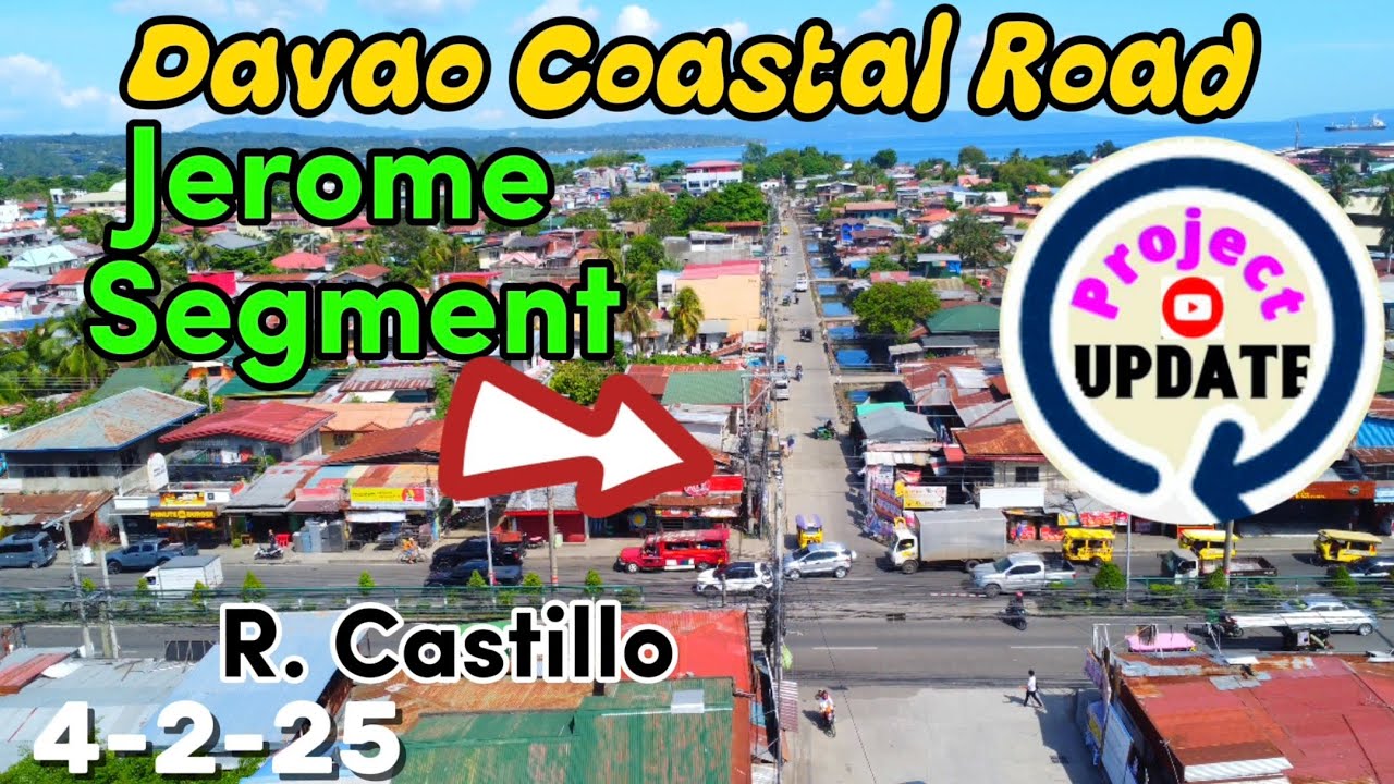 Davao Coastal Road Update | Jerome | R. Castillo Segment | Approaching na #projectupdate