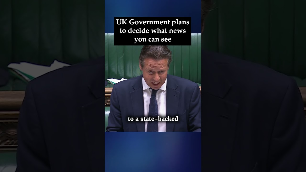 UK government plans to decide what news you see. #ukpolitics #labour #conservatives #freespeech