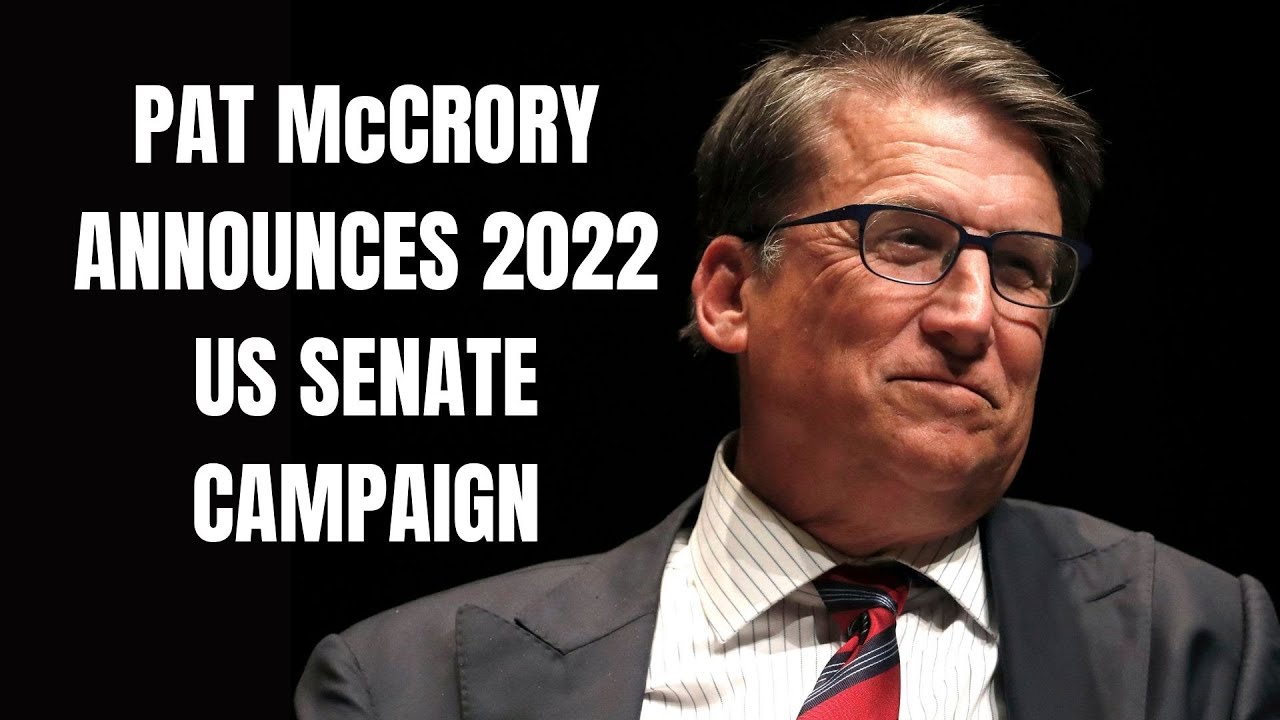 Pat McCrory running for US Senate in 2022