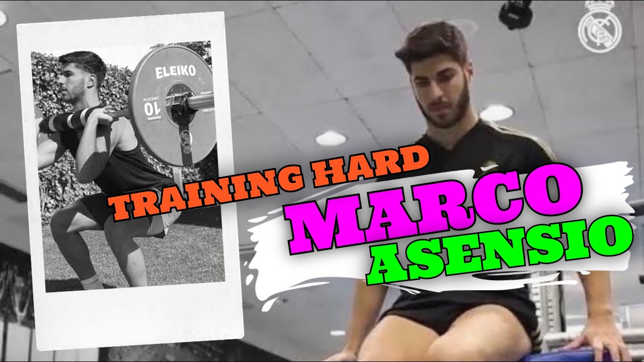 Marco Asensio - TREINO EM CASA  GYM WORKOUT