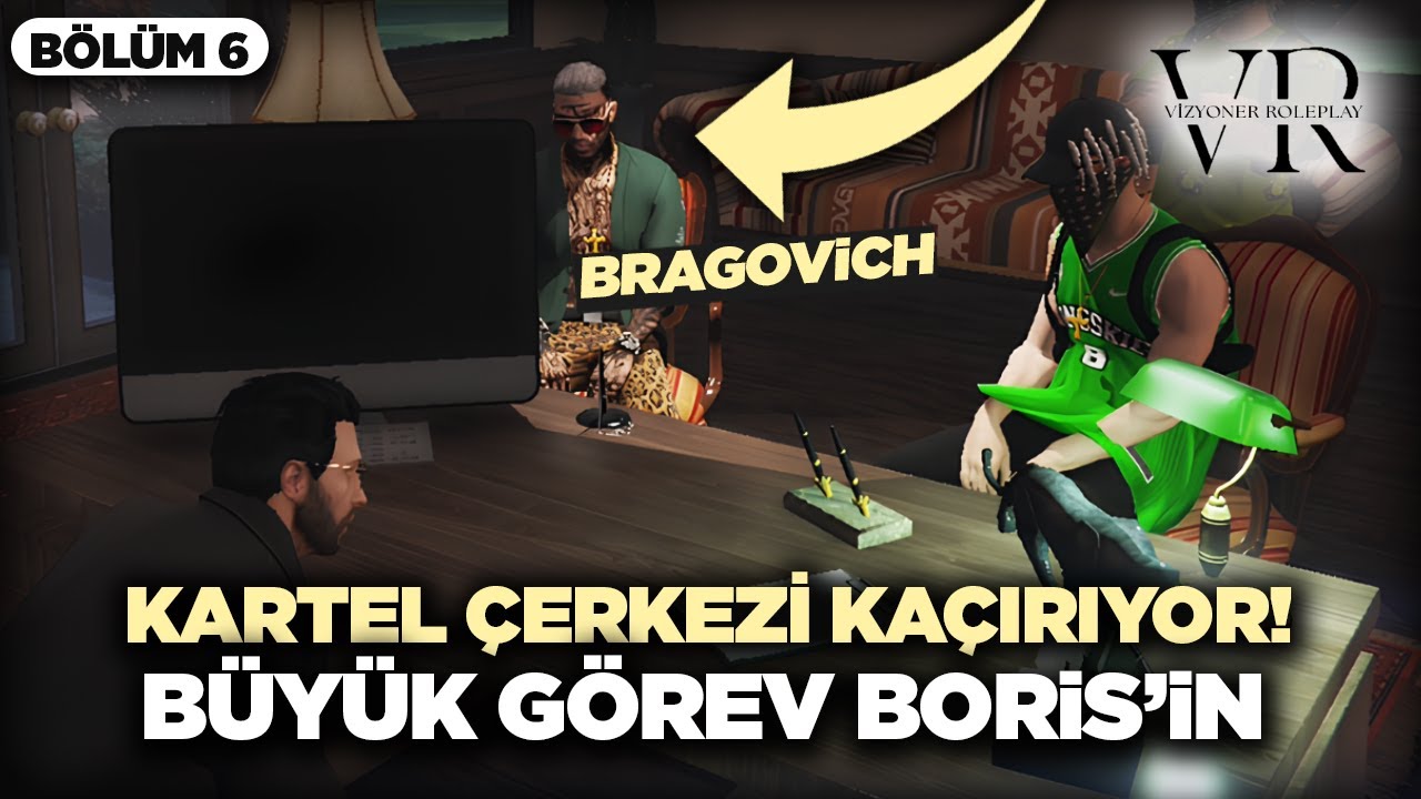 KARTEL ÇERKEZİ KAÇIRIYOR ! BÜYÜK GÖREV BORİS'İN - VizyoneRP Bölüm 6
