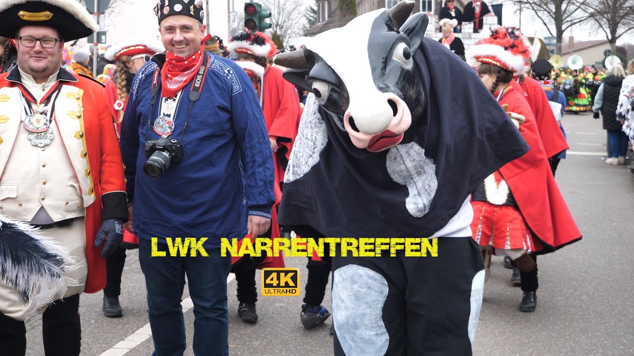 Fasnet Umzug Leinfelden, LWK Narrentreffen Teil2