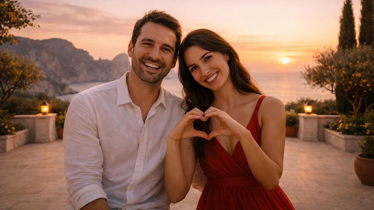Sotto il cielo di Capri — Romantic Italian Love Story