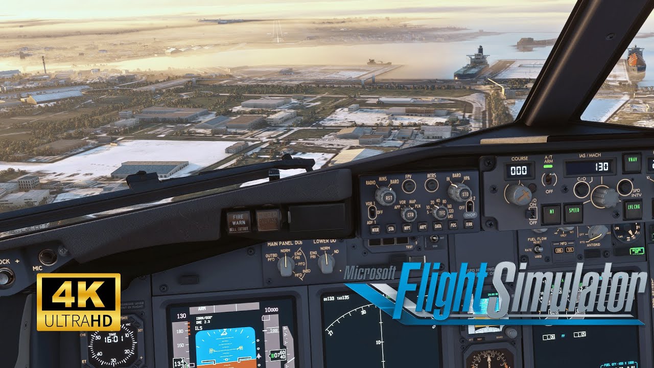 MSFS 2020 SO REAL! WOW GRAPHICS | Challenging LANDING Brindisi ITALY | PMDG BOEING 737 |
