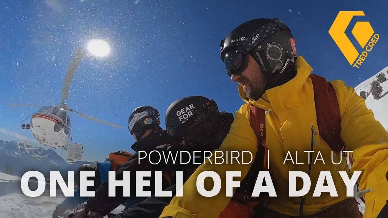 One Heli of a Day | Heli skiing Powderbirds Alta Utah