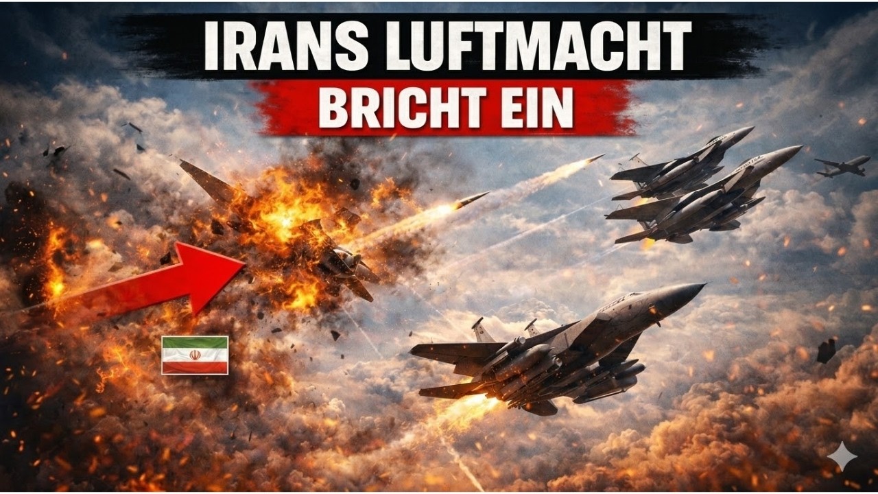 ALARM! Irans Luftmacht bricht ein… während neue US-Kräfte eintreffen
