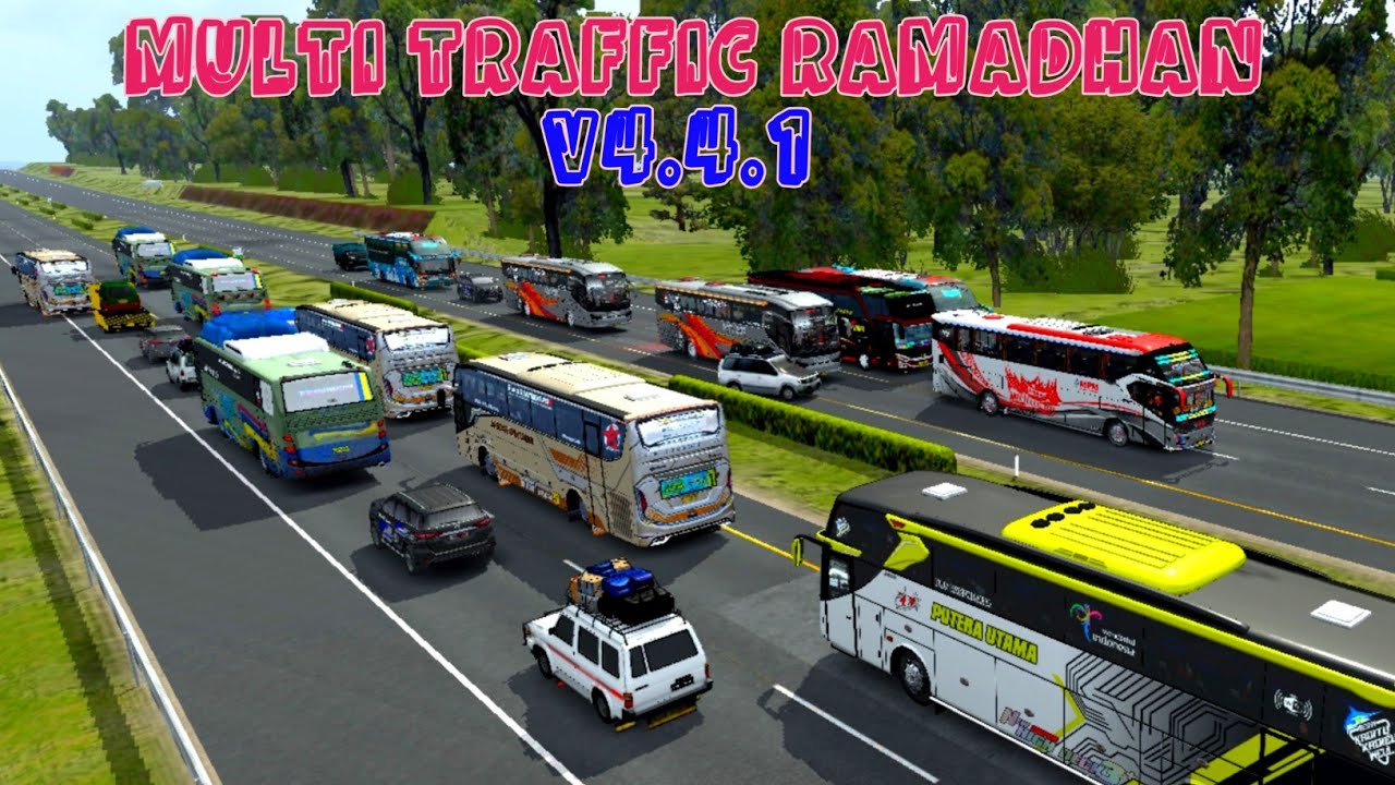 KODENAME TRAFFIC BUSSID PREMIUM MULTI TRAFFIC RAMADHAN V4.4.1 // BUS SIMULATOR INDONESIA