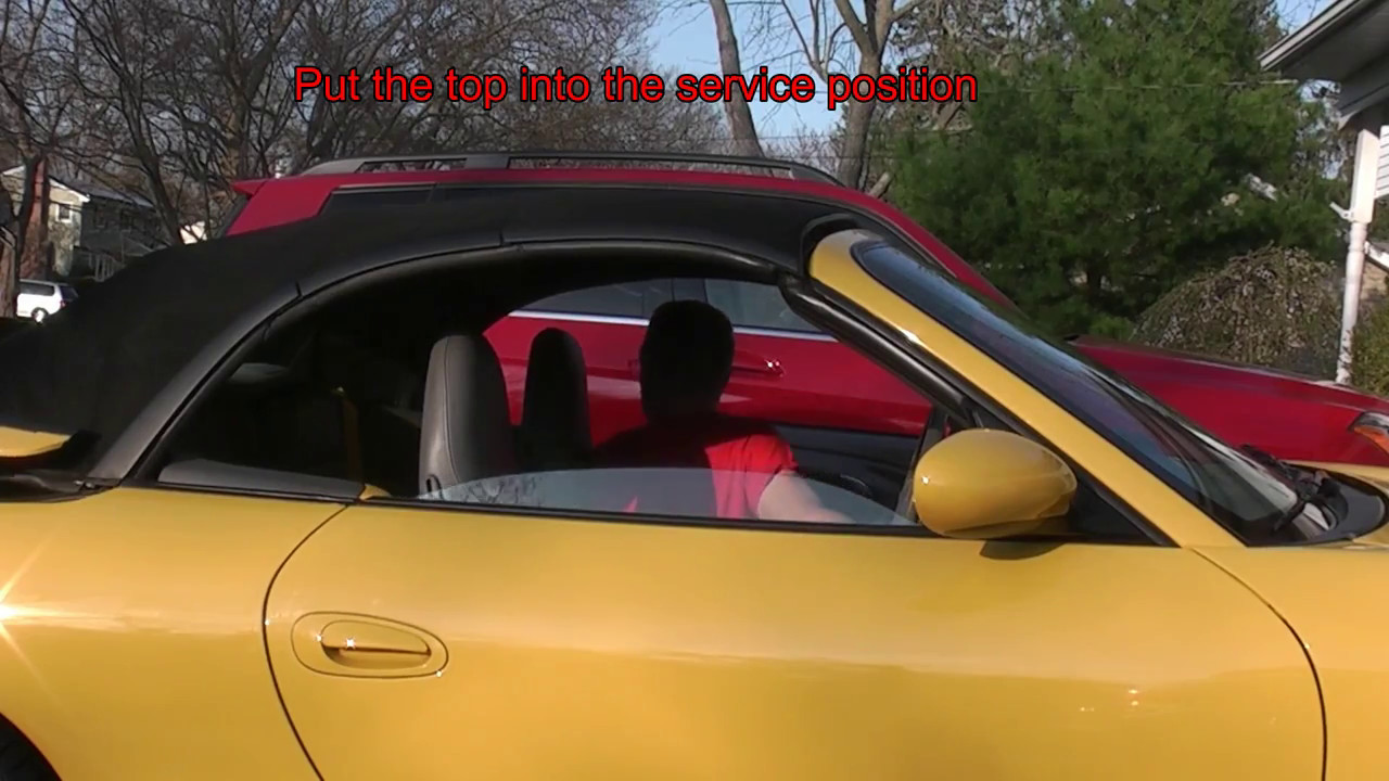 Porsche 996 convertible top fix