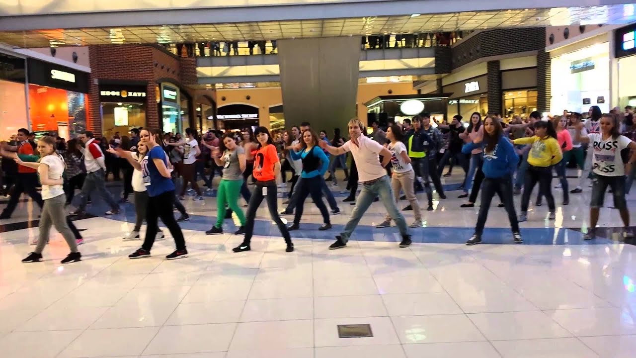 Flashmob Backstreet Boys in Moscow