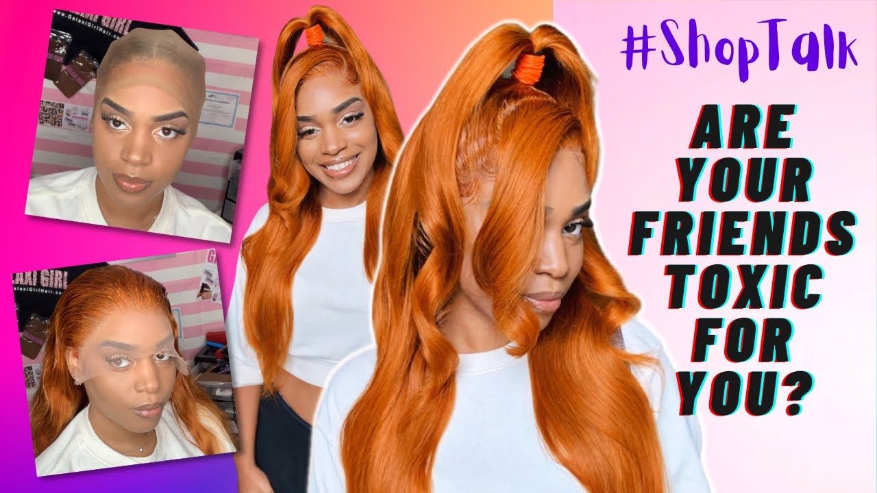 ALL Orange Wig Install & GIRL TALK!🗣🔥 | Unice Hair