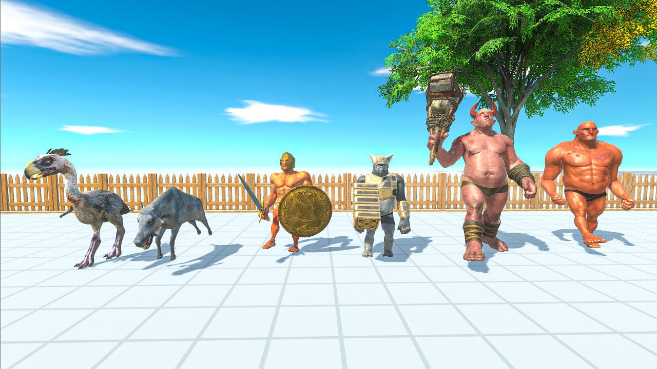 RANDOM TEAM #1 VS FACTION - Animal Revolt Battle Simulator