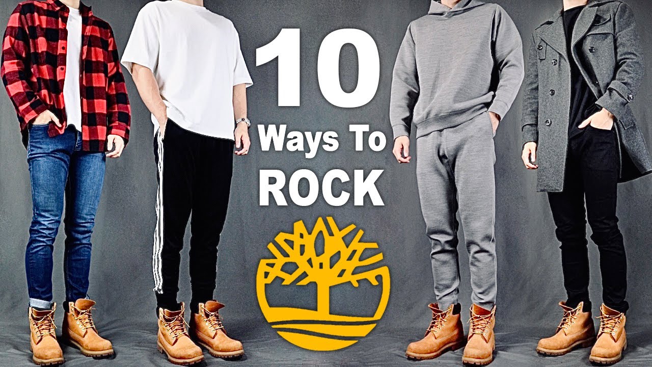 10 способов стильно носить ботинки Timberland | Идеи мужских образов