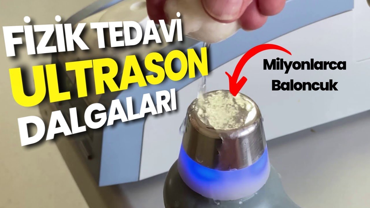 Fizik Tedavi de Kullanılan Ultrason Cihazına Su Deneyi Yaptık, Çalışmasını Hiç Böyle Görmediniz !
