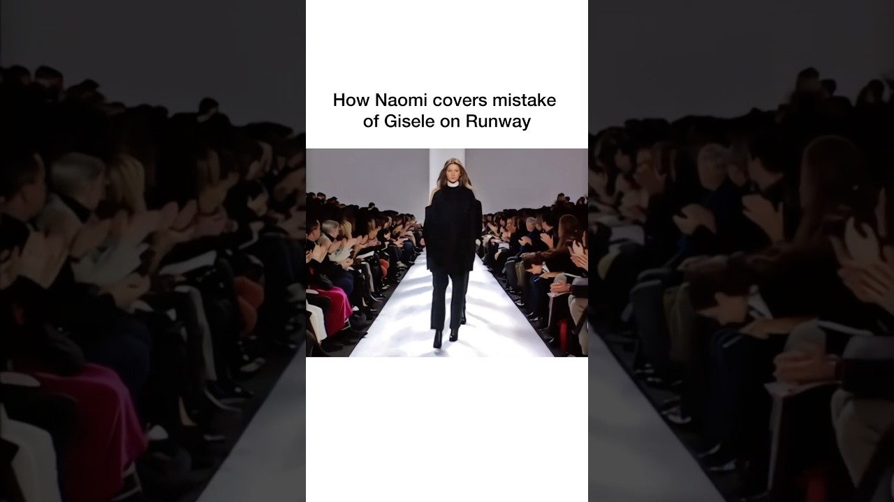 When Naomi Campbell Saved Gisele B&uuml;ndchen on the Runway!