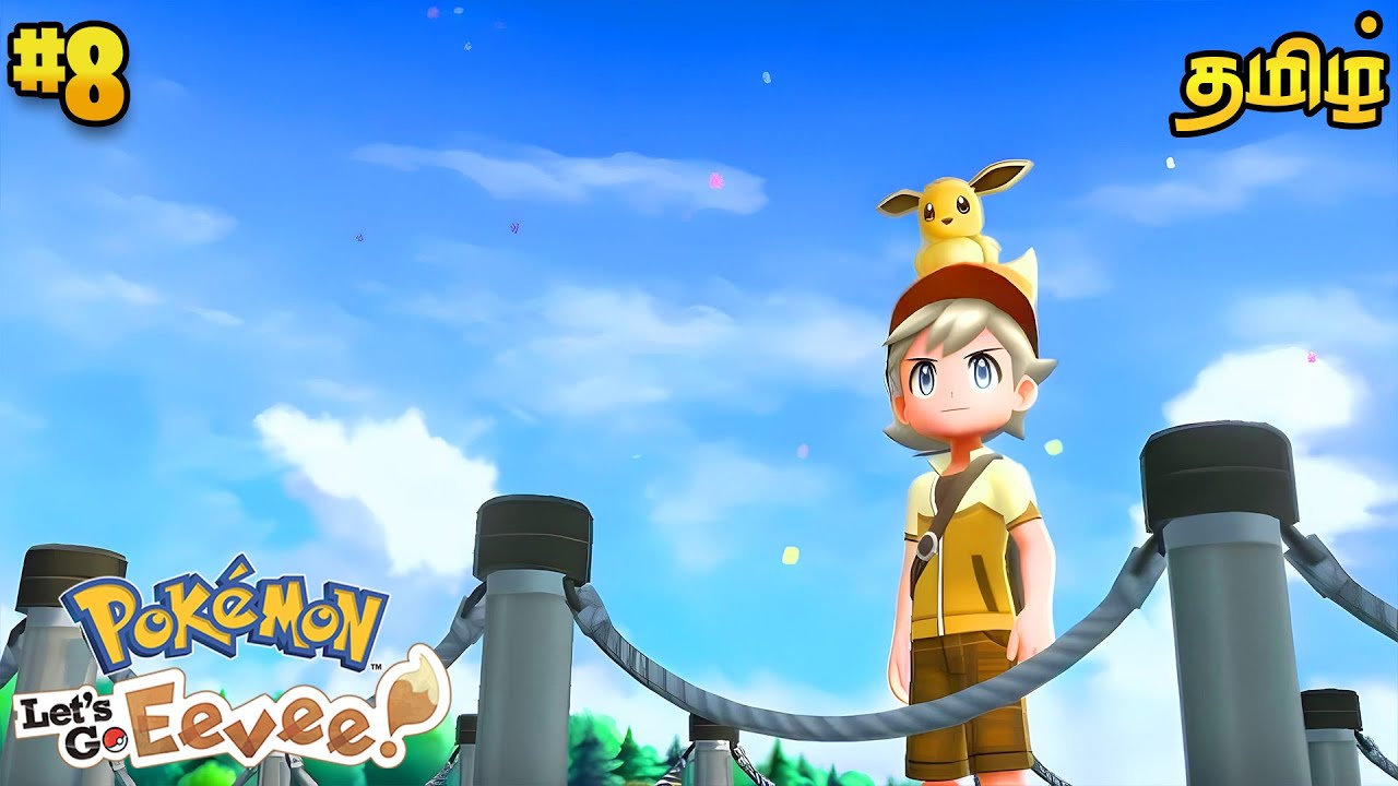 Pokemon Let's Go Eevee Gameplay | Pokemon Gameplay 😍 | Part 8 | Tamil | George Gaming |