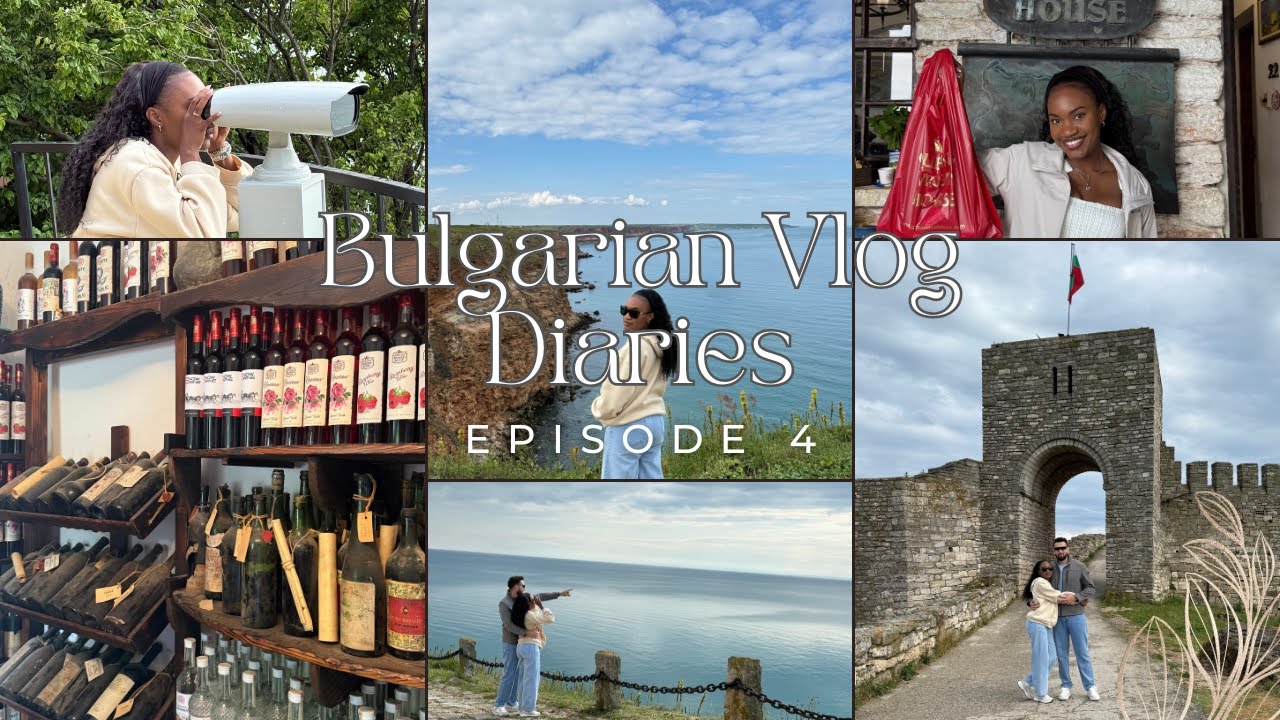 Exploring Bulgaria | Balchik Botanic Garden, Cape Kaliakra, Wine Tasting & Bulgarian Food[EPISODE 4]