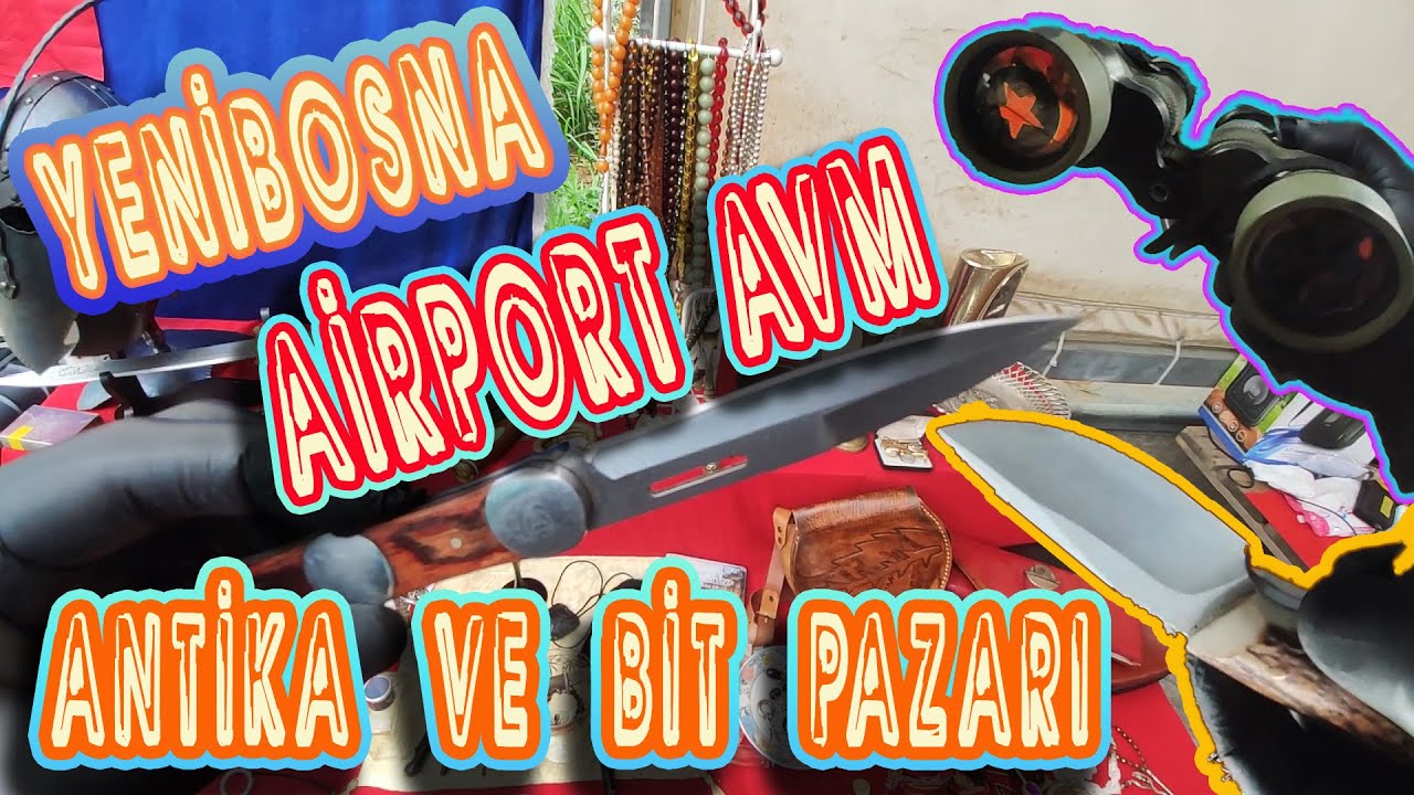 YENİBOSNA AİRPORT AVM OTO PARKINA KURULAN BİT PAZARINI İNCELİYORUZ | 1.BÖLÜM |