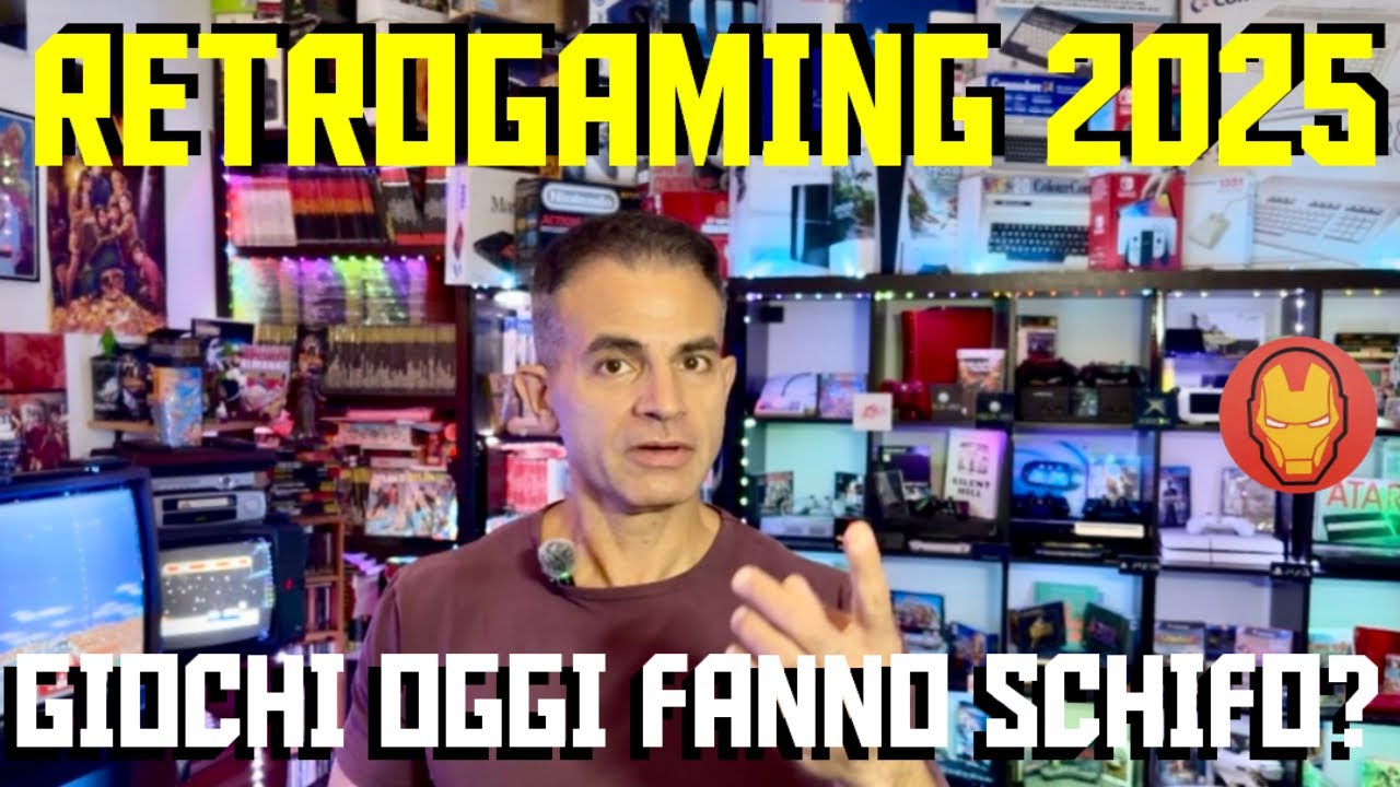 GIOCHI OGGI FANNO SCHIFO! RETROGAMING NEL 2025 SPETTACOLARE! #retrogaming #videogames #switch2 #SONY
