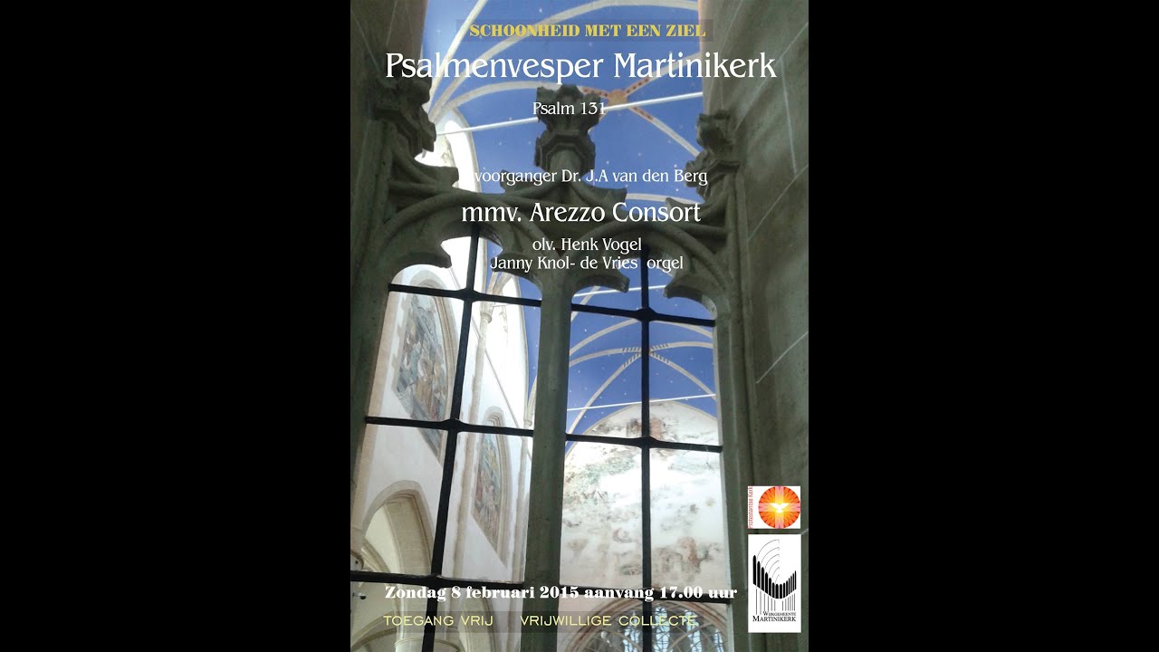 Ter inleiding op Psalmenvesper 131