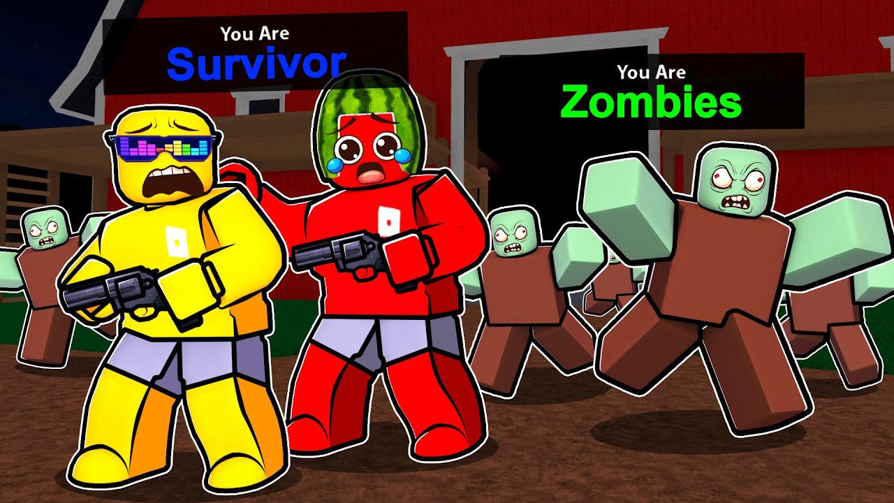 Survive the Zombies In Murder Mystery