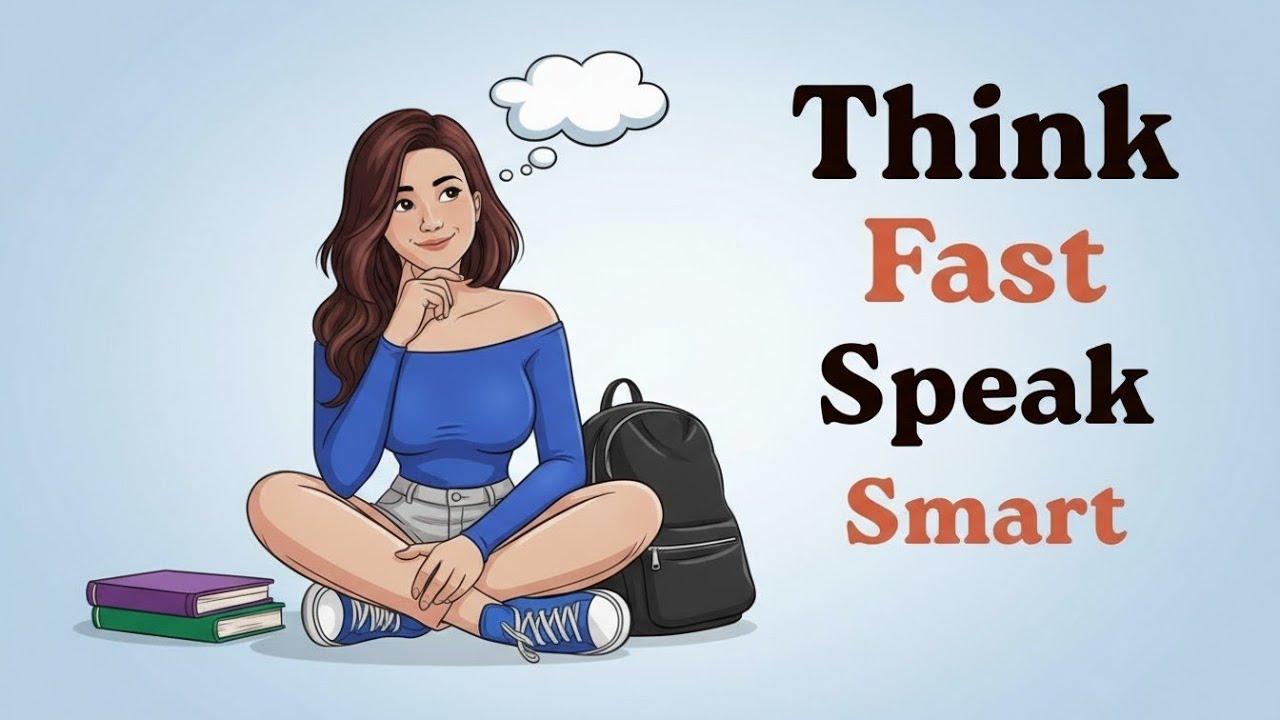 Think Fast, Speak Smart |  Improve Your English Speaking Skills Quickly | Simple English Talk