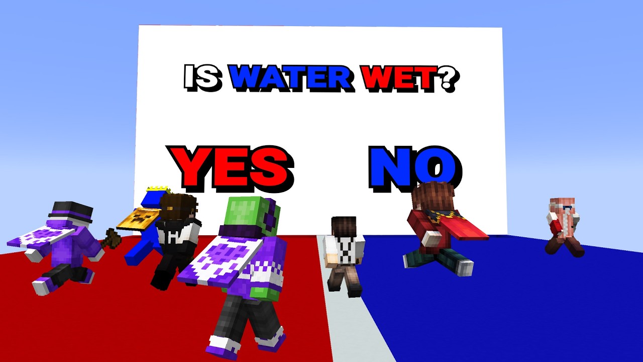 Minecraft RACE with Tricky Questions