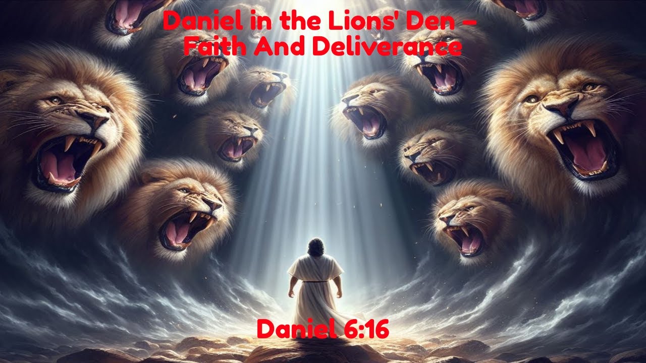 Daniel in the Lions' Den – Faith And Deliverance - God WILL Protect You!