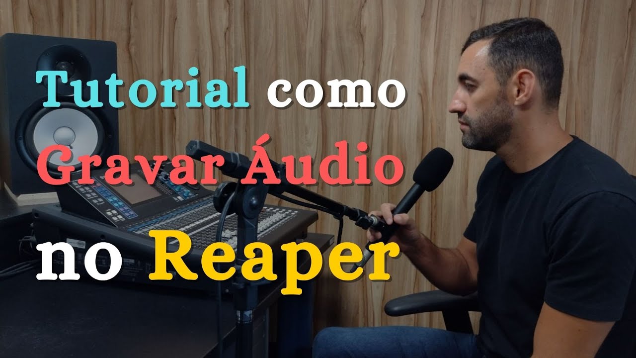 Tutorial de como Gravar Áudio no Reaper