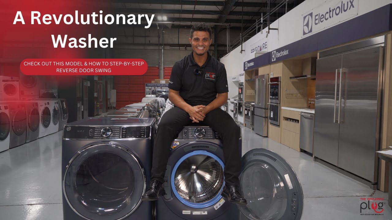 How To Reverse Your GE Washer's Door - Step by Step