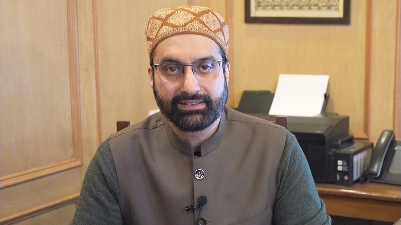 House Arrest on First Friday of 2026: Mirwaiz Addresses People from Confinement