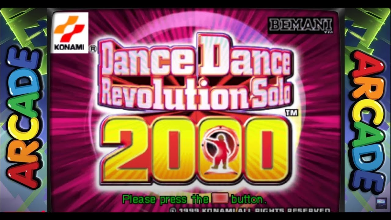 (MAME 0.279) Dance Dance Revolution Solo 2000 - GC905 VER. AAA (Gameplay)