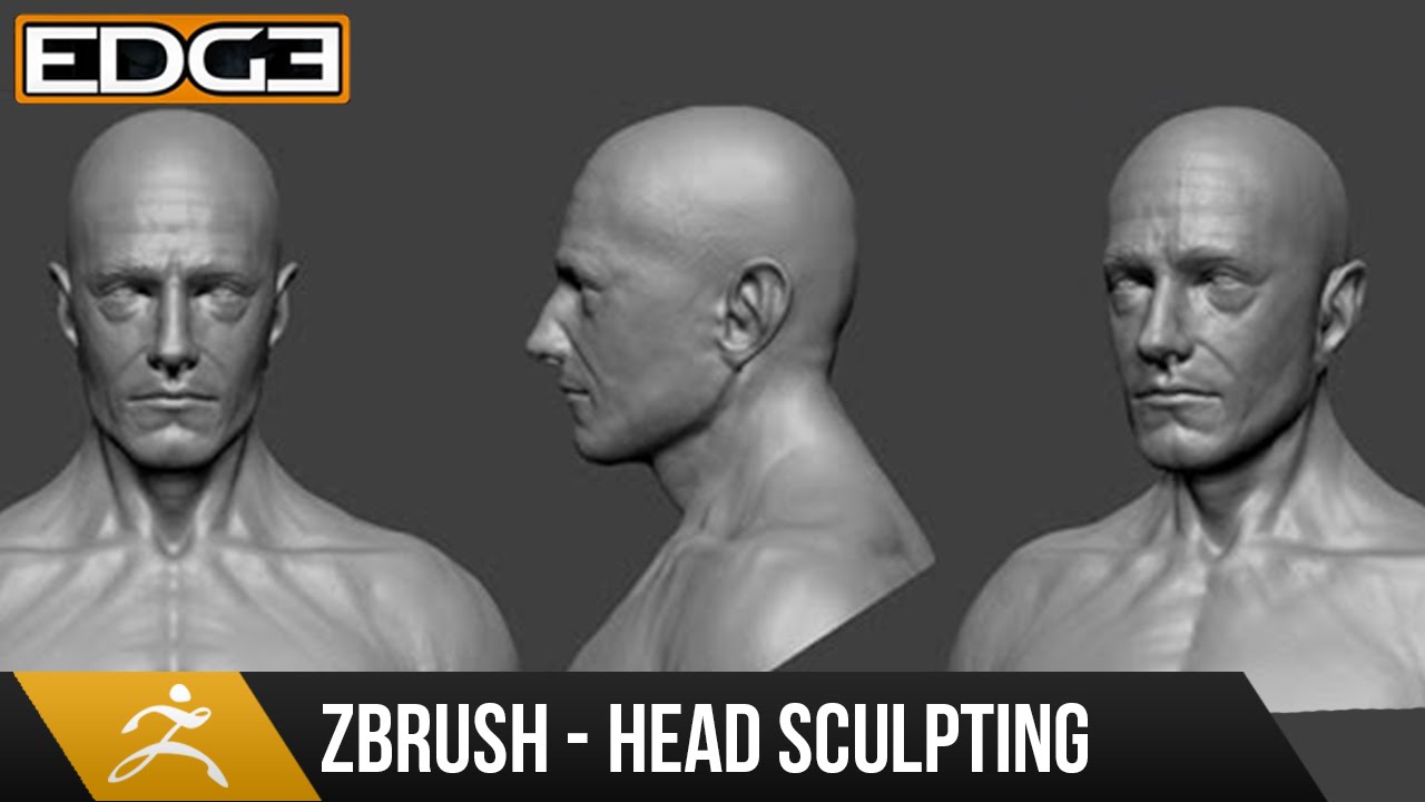 #2 Head Sculpting with Dynamesh in Zbrush Tutorial series for Beginners HD