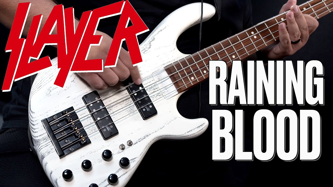 [BASS COVER] Slayer - Raining Blood