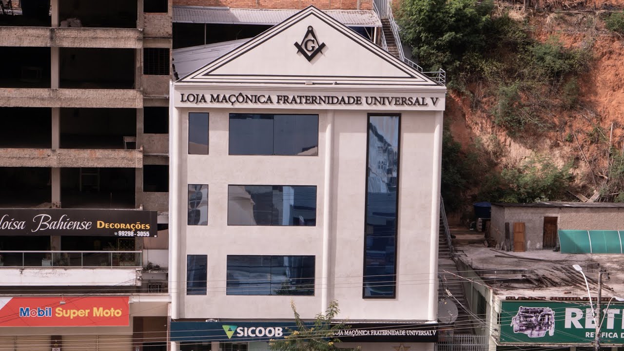Reforma da Fachada da Loja Maçônica em Cachoeiro de Itapemirim (Sul do Estado)