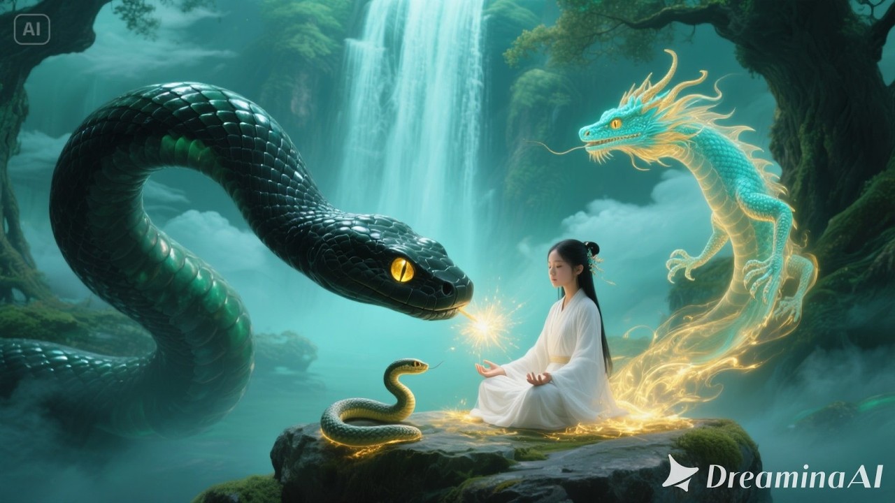 Tôi đã lấy một con rắn đen không lồ chỉ vì lúc trước tôi đã cứu sống nó