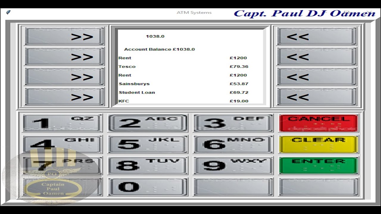 How to Create an ATM GUI System in Python - Full Tutorial