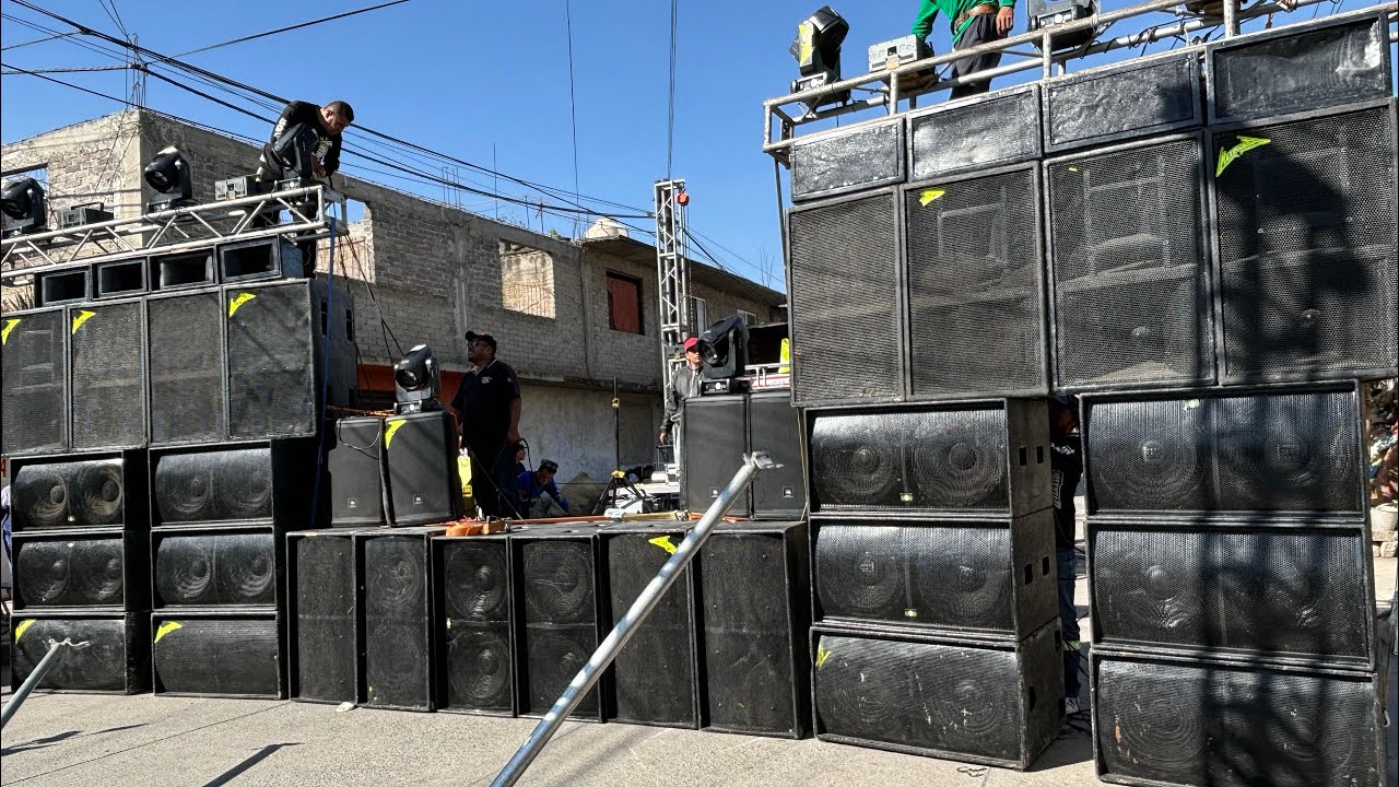 TOCAMOS FRENTE A SONIDO SÚPER DENGUE ( 4 EQUIPOS TODOS CON AUDIO ) VALLE DE CHALCO …