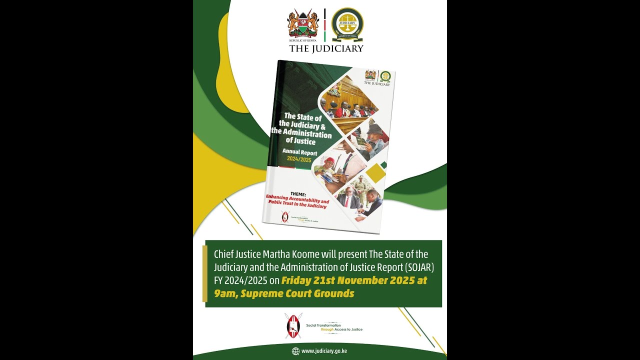 State of the Judiciary & the Administration of Justice Annual Report (SOJAR) FY 2024/25