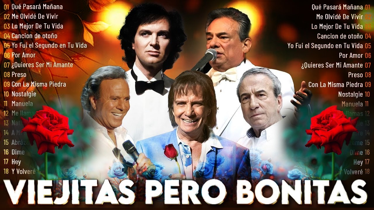 Camilo Sesto, Perales, Julio Iglesias, Marco Antonio Solís Mix Exitos ✨ Viejitas Pero Bonitas Mix💖