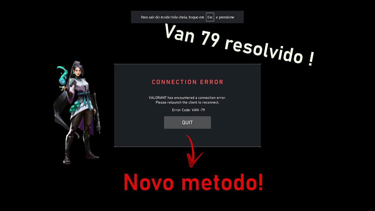 Como resolver erro van 79 do valorant! (Novo Metodo 2025)