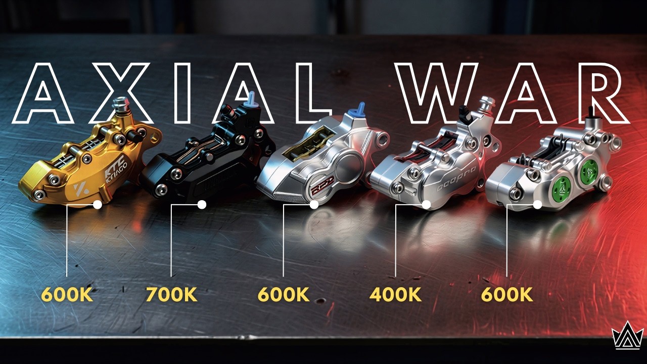 AXIAL WAR 400 RIBUAN‼️6 Kaliper 4 Piston termurah, paling pakem yang wajib kalian coba🔥