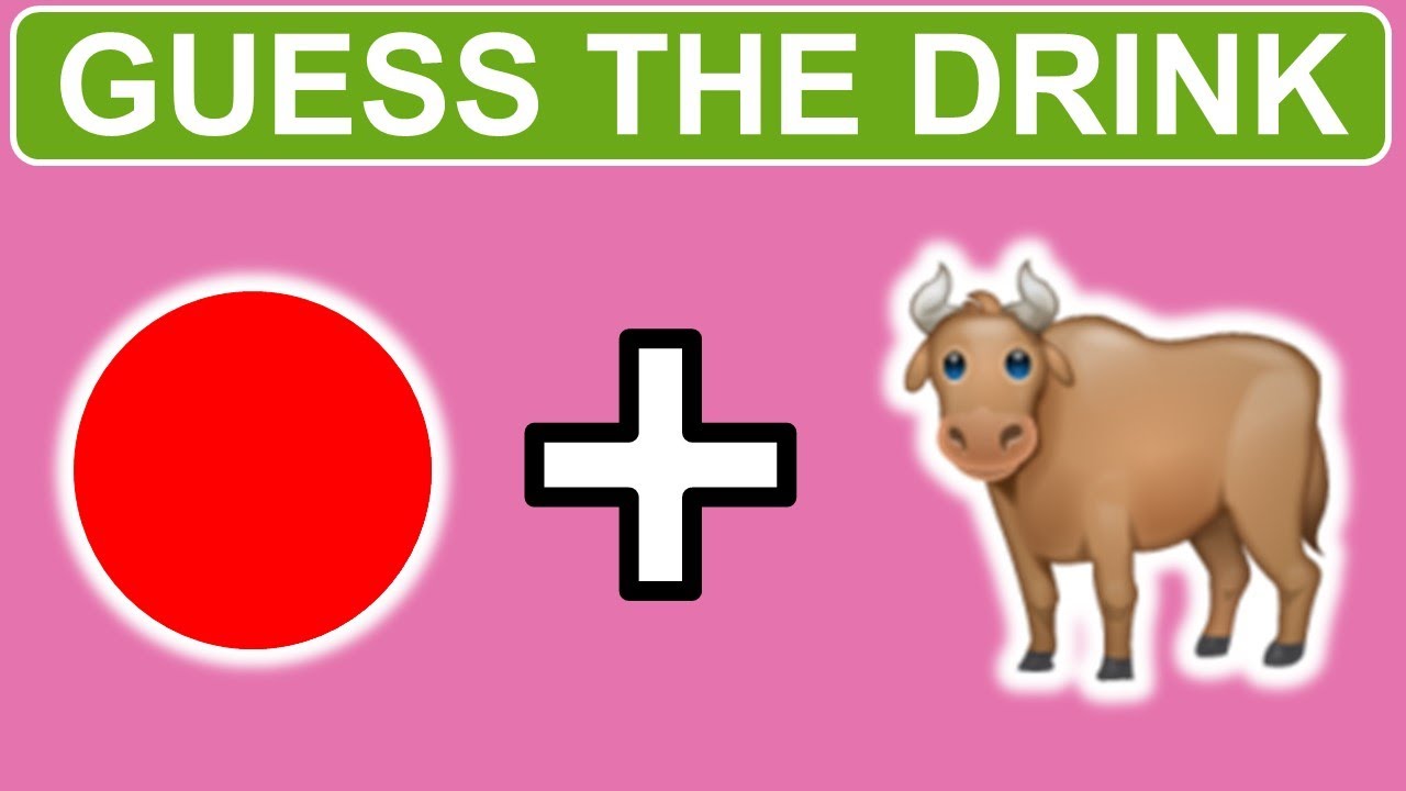 Guess the Drink by Emoji | The Quiz Land #emojiquiz #emoji #brainquiz #braintraining