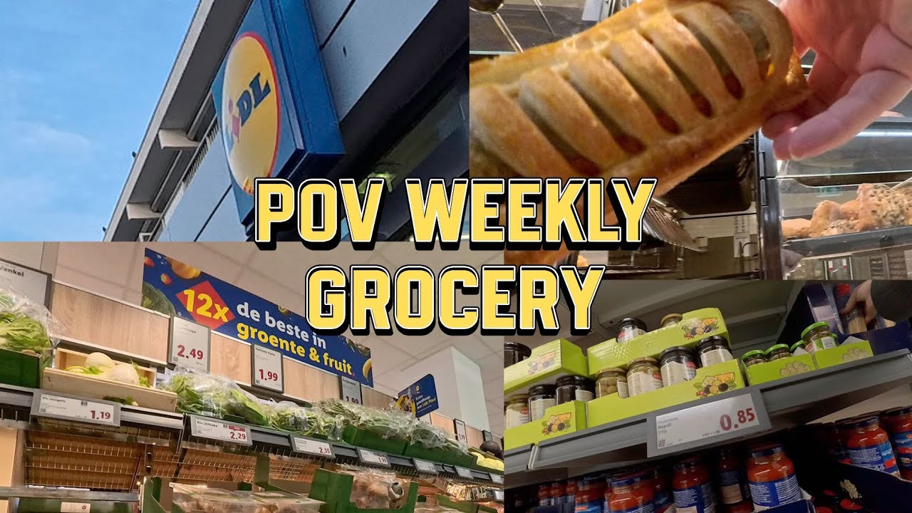 POV Lidl Grocery Shopping | Calm Shop With Me
